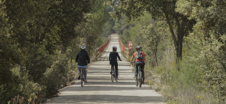 via verda terra alta lloguer de bicicletes horta de sant joan