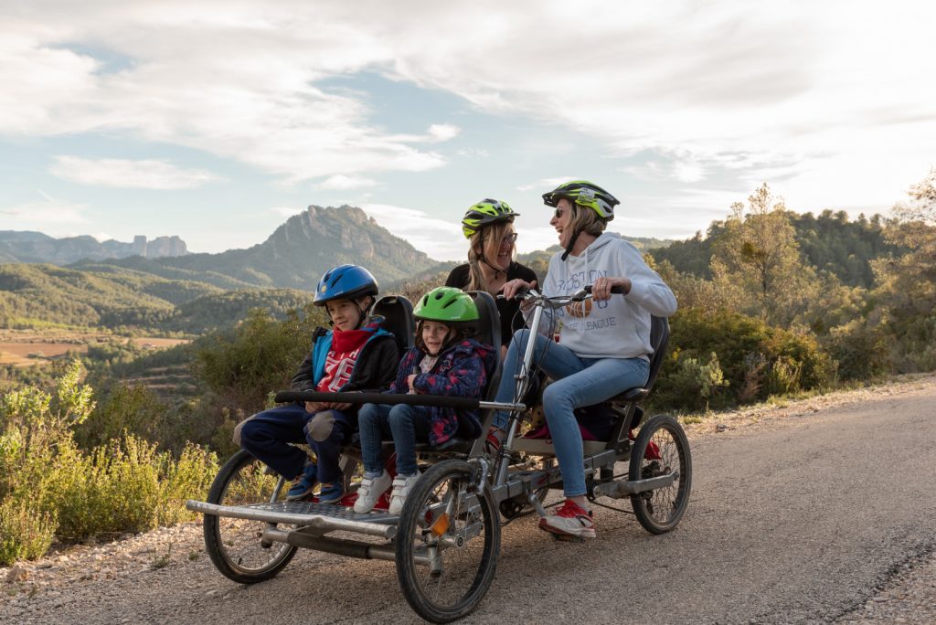 bicicleta familiar horta de sant joan terra alta tarragona els ports terres de l ebre